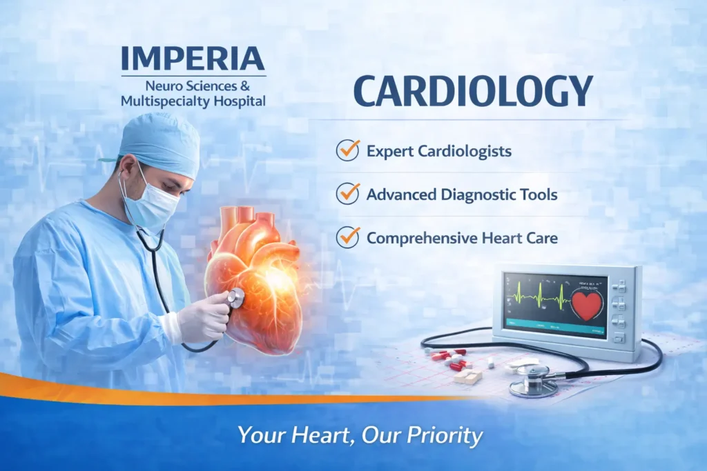 Cardiology consultation in Lucknow at Imperia Hospital for heart health and cardiac care