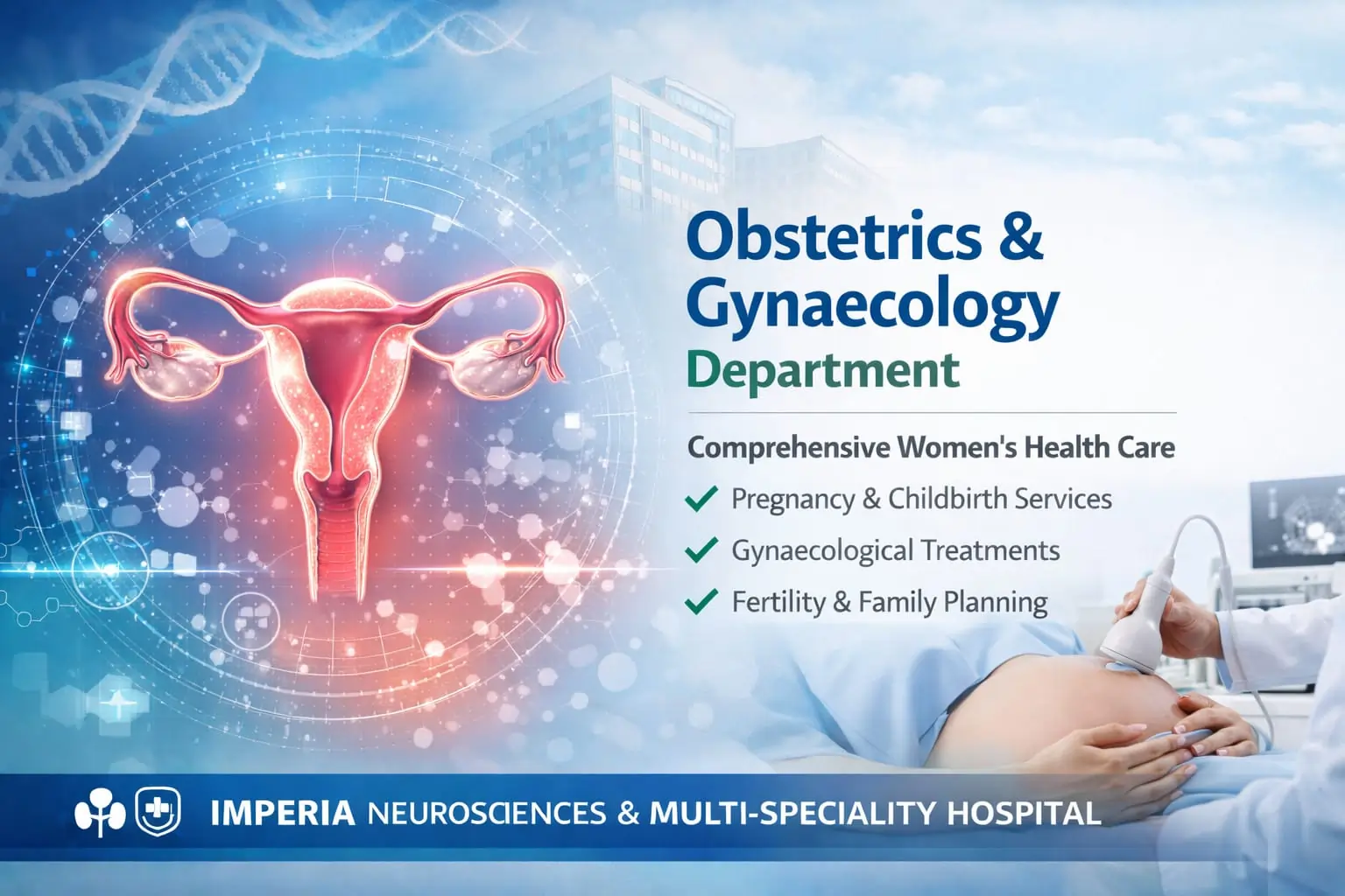 Gynaecology consultation in Lucknow at Imperia Hospital for women’s health and reproductive care