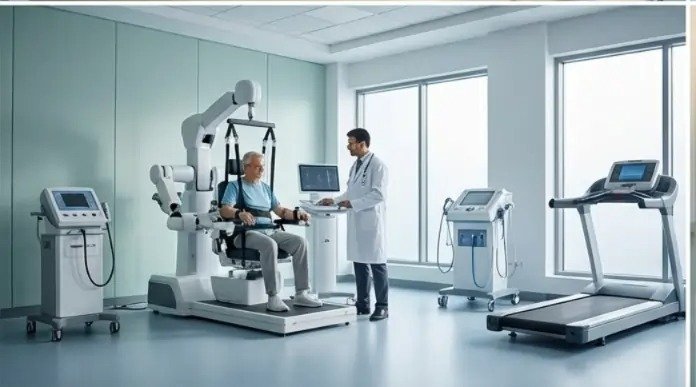 PMR specialist at Imperia Hospital Lucknow providing rehabilitation treatment