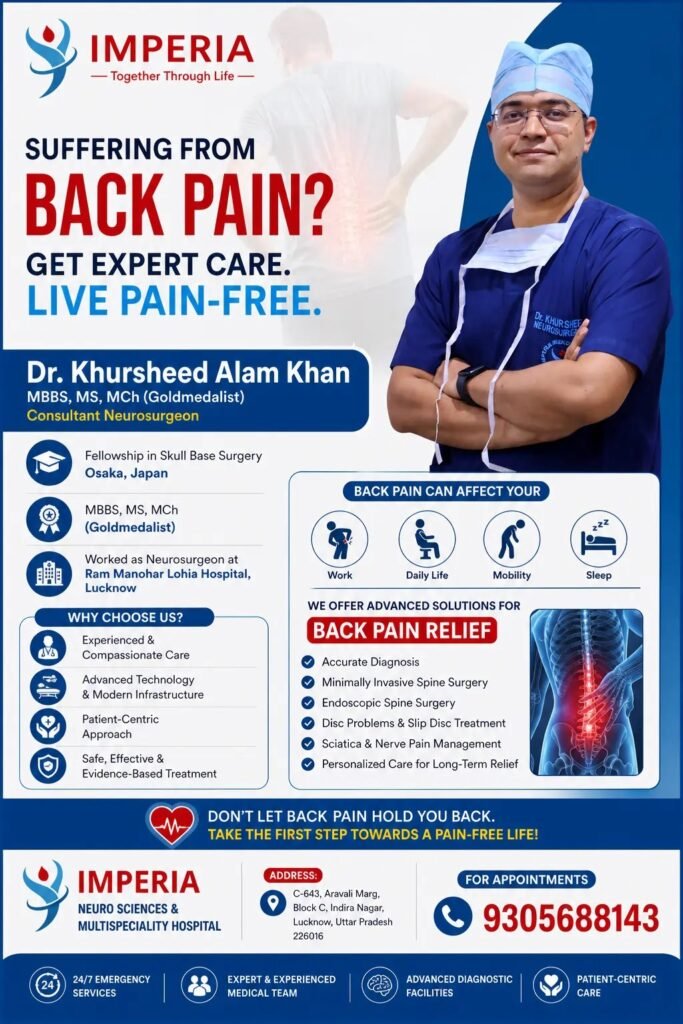 Back Pain Specialist Near Me in Lucknow