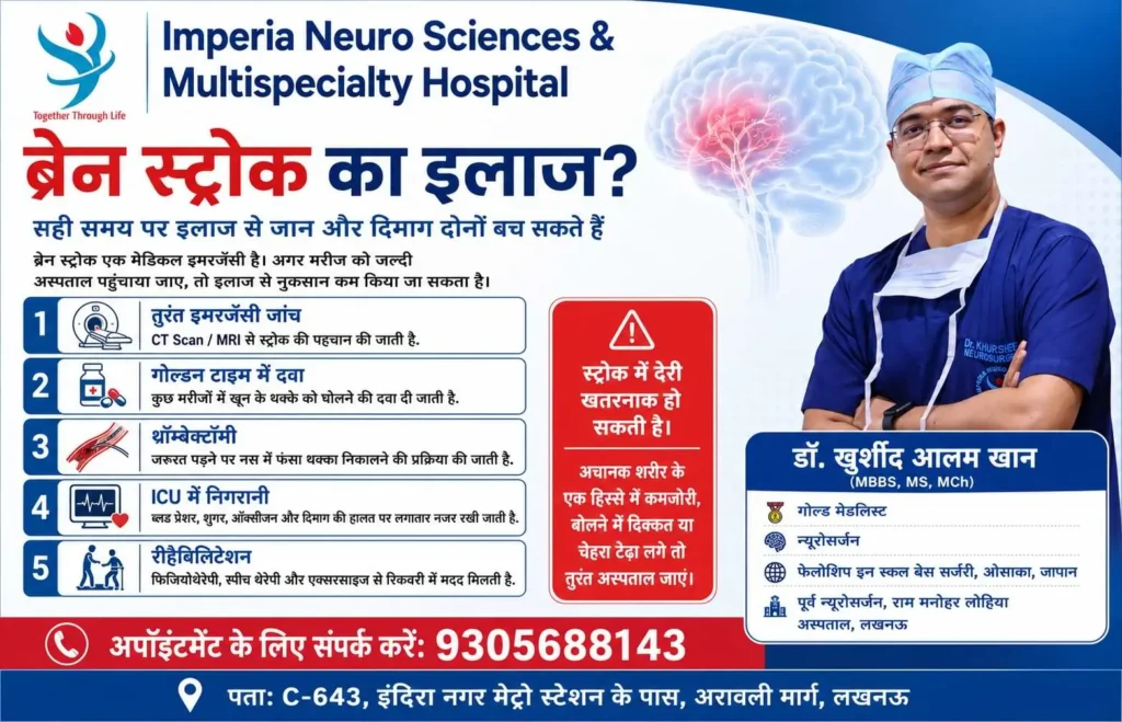 Brain Stroke Treatment in Lucknow